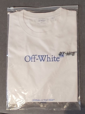 Off White white t-shirt, size Large