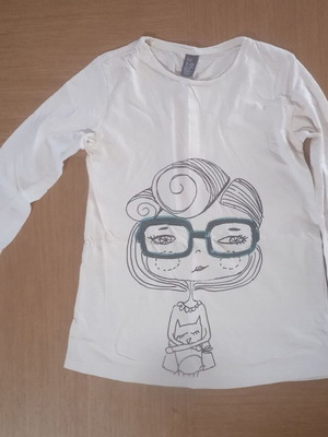 Zara Kids blouse 11-12 years like new, beige