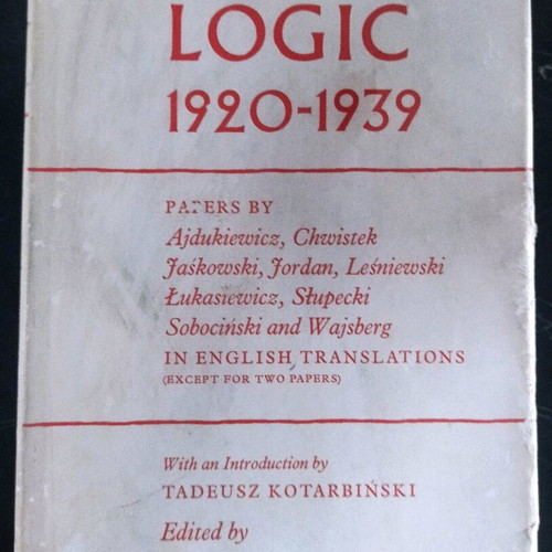 Polish Logic used book with damage on cover