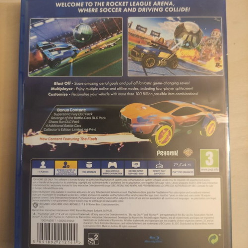 Rocket League PS4 game used, compatible with PS5