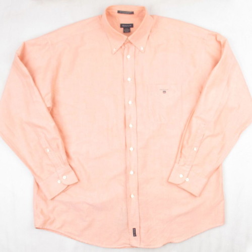 Gant University Oxford men's shirt 2XL orange cotton like new