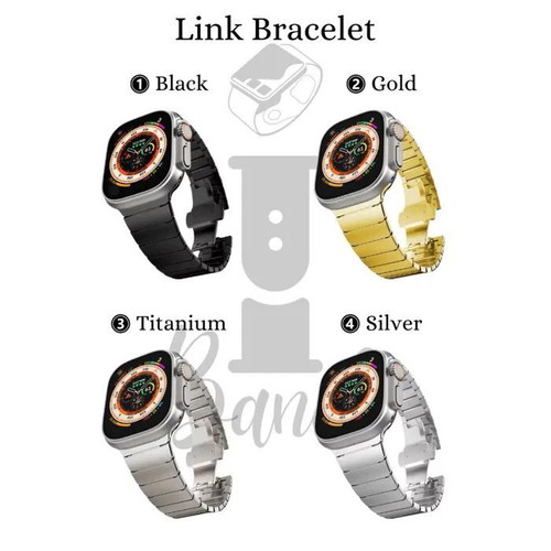 Link Bracelet Steel Bands for Apple Watch new