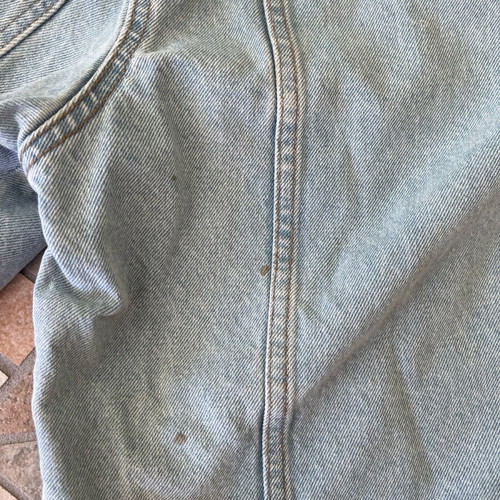 Bershka blue jacket used, size L