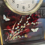 Japanese analog tabletop clock new with drawer