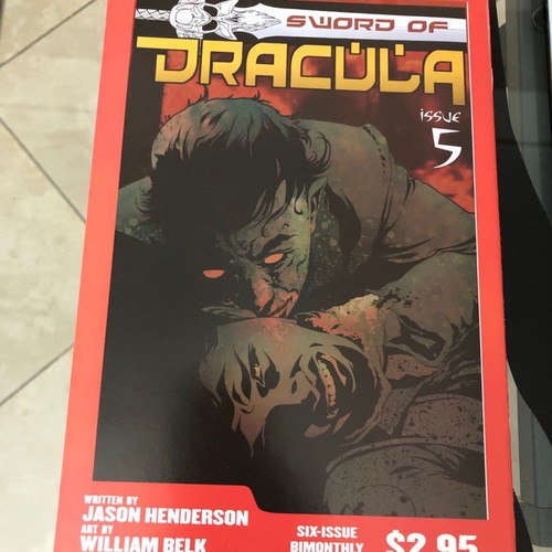 Sword of Dracula set of 5 comics new