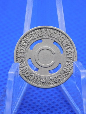 Transit token USA Pennsylvania Conestoga Transportation Co. used