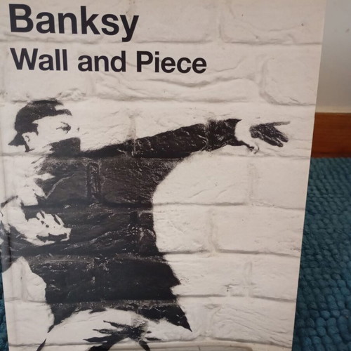 Banksy Wall and Piece graffiti street art book like new, English