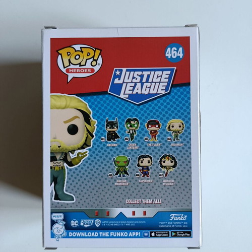 Funko Pop! Heroes Justice League Aquaman #464 new