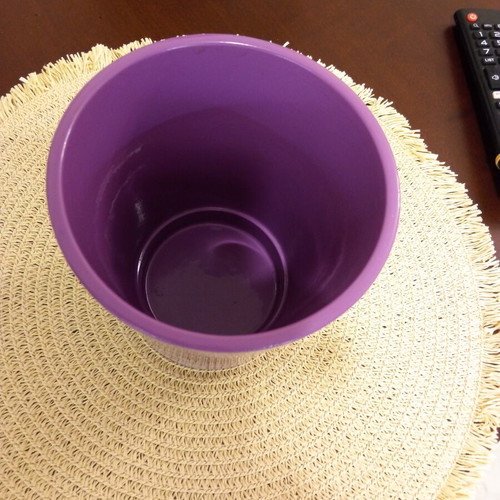 Flowerpot, height 16 cm