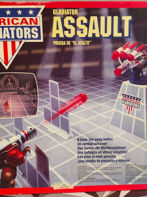 Vintage Arena 1991 "Assault" από American Gladiators Mattel καινούργιο