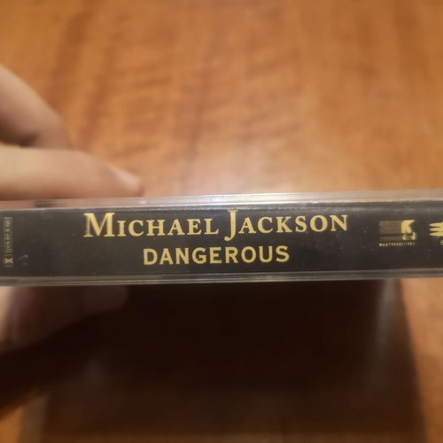 Michael Jackson Dangerous Original Audio κασέτα μεταχειρισμένη, pop