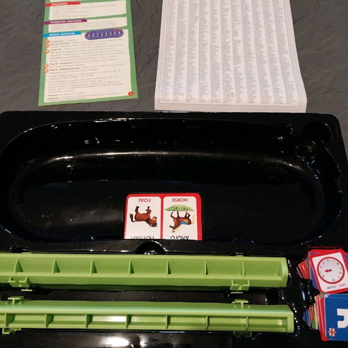 Lexicon board game like new, Greek-English educational toy 6+