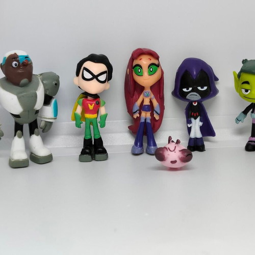 Teen Titans Go DC figures set like new