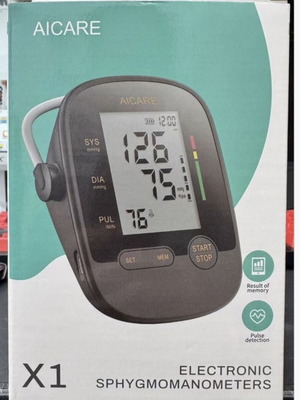 AICARE X1 Digital Arm Blood Pressure Monitor new