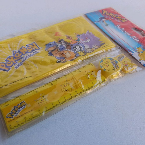 Pokemon σχολικό σετ 1999 Nintendo καινούργιο