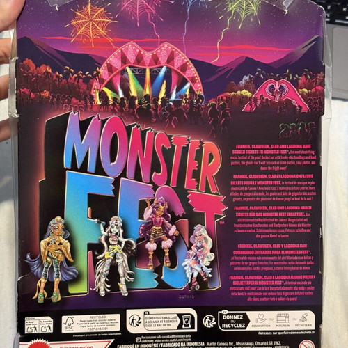 Monster Fest Frankie Monster High G3 doll