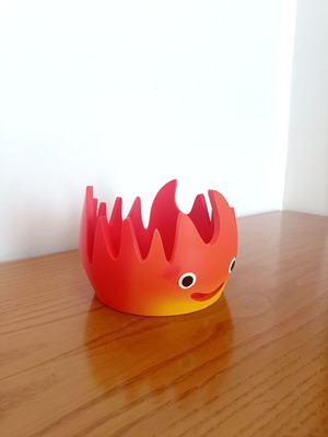Studio Ghibli Calcifer decorative 3D printed from Howl's Moving Castle