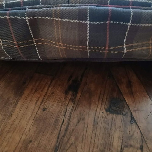 Barbour Wax Leather Tarras messenger bag used