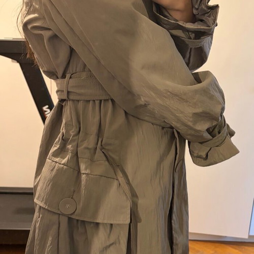 Soul Rebel trench coat size L like new, beige