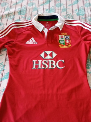 Adidas British & Irish Lions Rugby Jersey Australia 2013 Tour, size L
