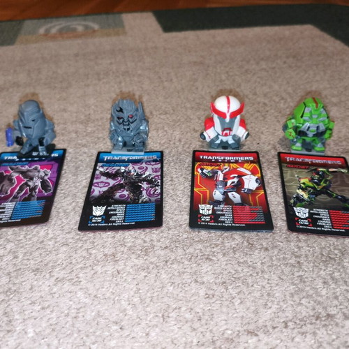 Transformers mini figures used