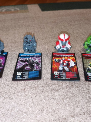 Transformers mini figures used