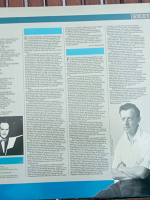 Βινύλιο Britten Barber Glenda Maurice σαν καινούργιο