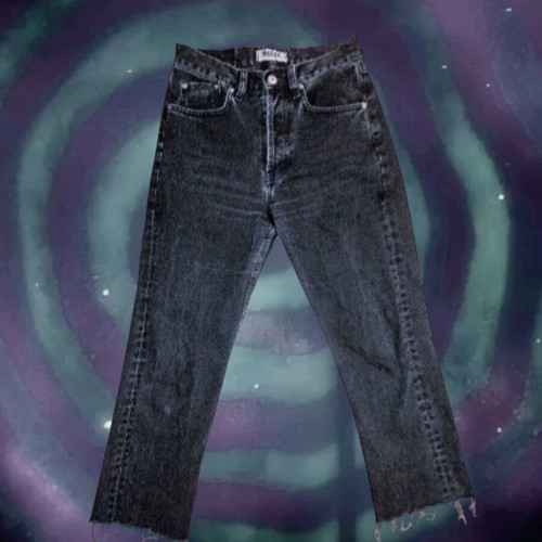 Vintage Weber Jeans Model 709 refurbished, black and gray