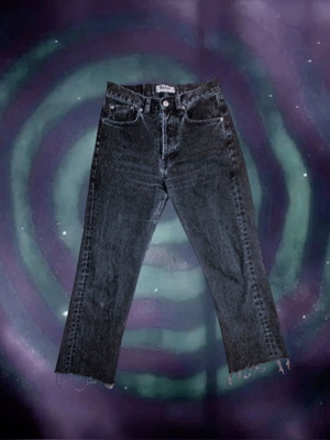 Vintage Weber Jeans Model 709 refurbished, black and gray