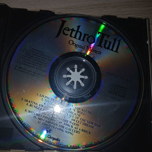 Jethro Tull Original Masters CD, ροκ