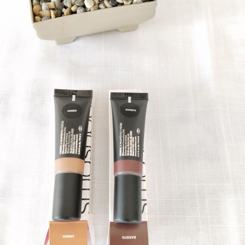 Smashbox Always On Cream Shadow Set Barista & Amber like new, 2 pieces