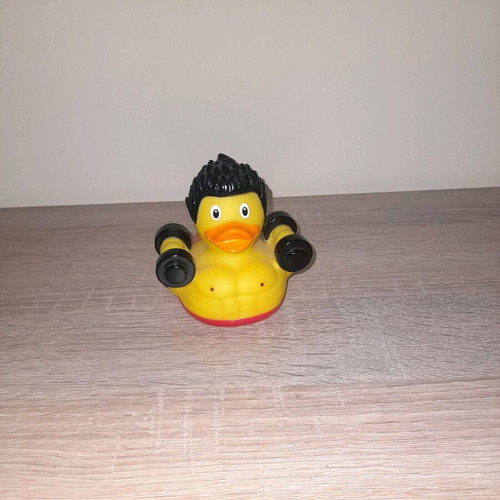 Bodybuilder duck figure like new
