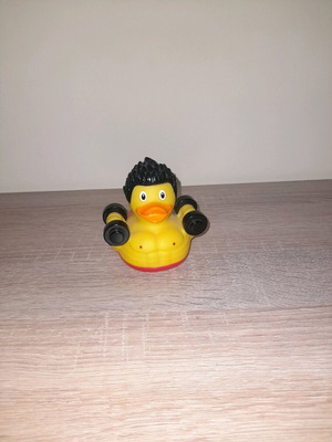 Bodybuilder duck figure like new