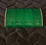 Pillbox green, like new