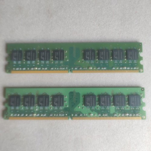 Kingston DDR2 RAM set 2GB (2x1GB) 800MHz PC2-6400 like new