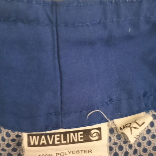 WAVELINE men's swim shorts like new, size XL, blue