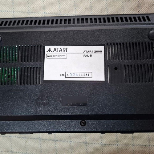 Atari 2600 Color used console with authentic power supply and controller