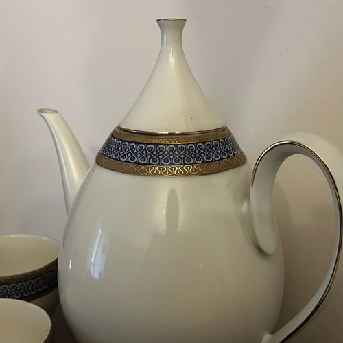 Scherzer Bavaria Germany Tea Set porcelain, new