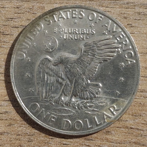 Eisenhower 1 Dollar Coin 1972-D like new
