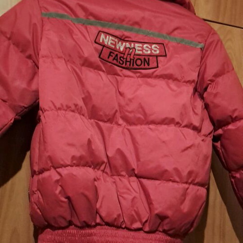 Children's jacket like new, red, size S, age 10
