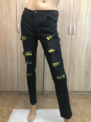 Παντελόνι Always Jeans Καινούργιο, μέγεθος M, μαύρο με κίτρινο