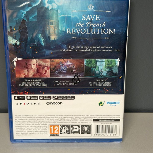 Steelrising PS5 game new condition
