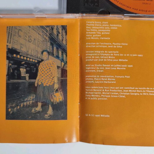 Cesaria Evora L'Olympia CD like new, jazz