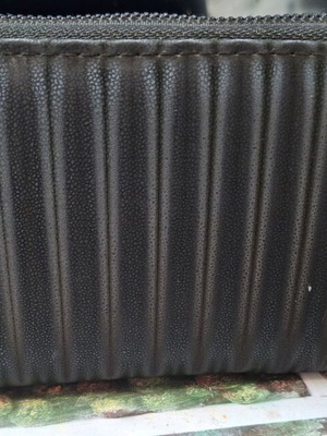 Women's wallet like new, black, large stylish