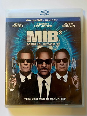 Men in Black 3 ταινία Blu-ray μεταχειρισμένη με ελληνικούς υπότιτλους