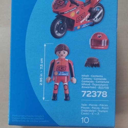 Playmobil Ducati collectible sealed in box