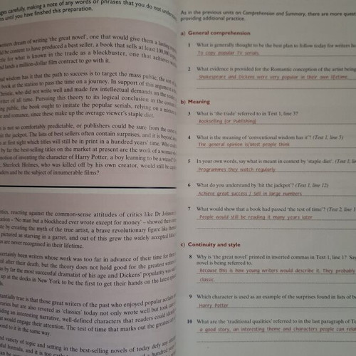 New Fowler Proficiency Writing Skills 2 and Use of English 2 books used