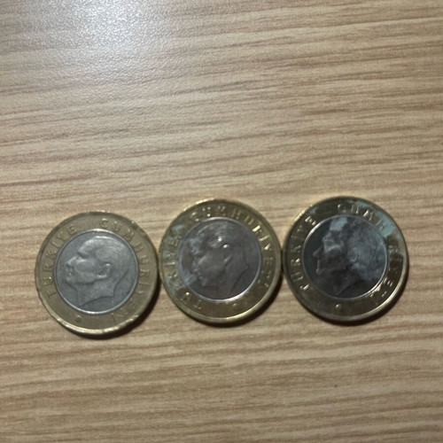Turkish lira coin new, rare