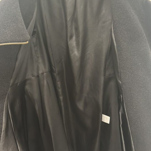 Princess Cut handmade coat like new, worn twice, size Small, black and gray
