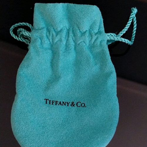 Tiffany & Co 925 Sterling Silver Keychain new with inscription